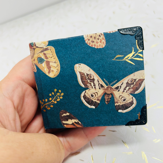 Super Mini Moth Sketchbook with Metal Book Corners