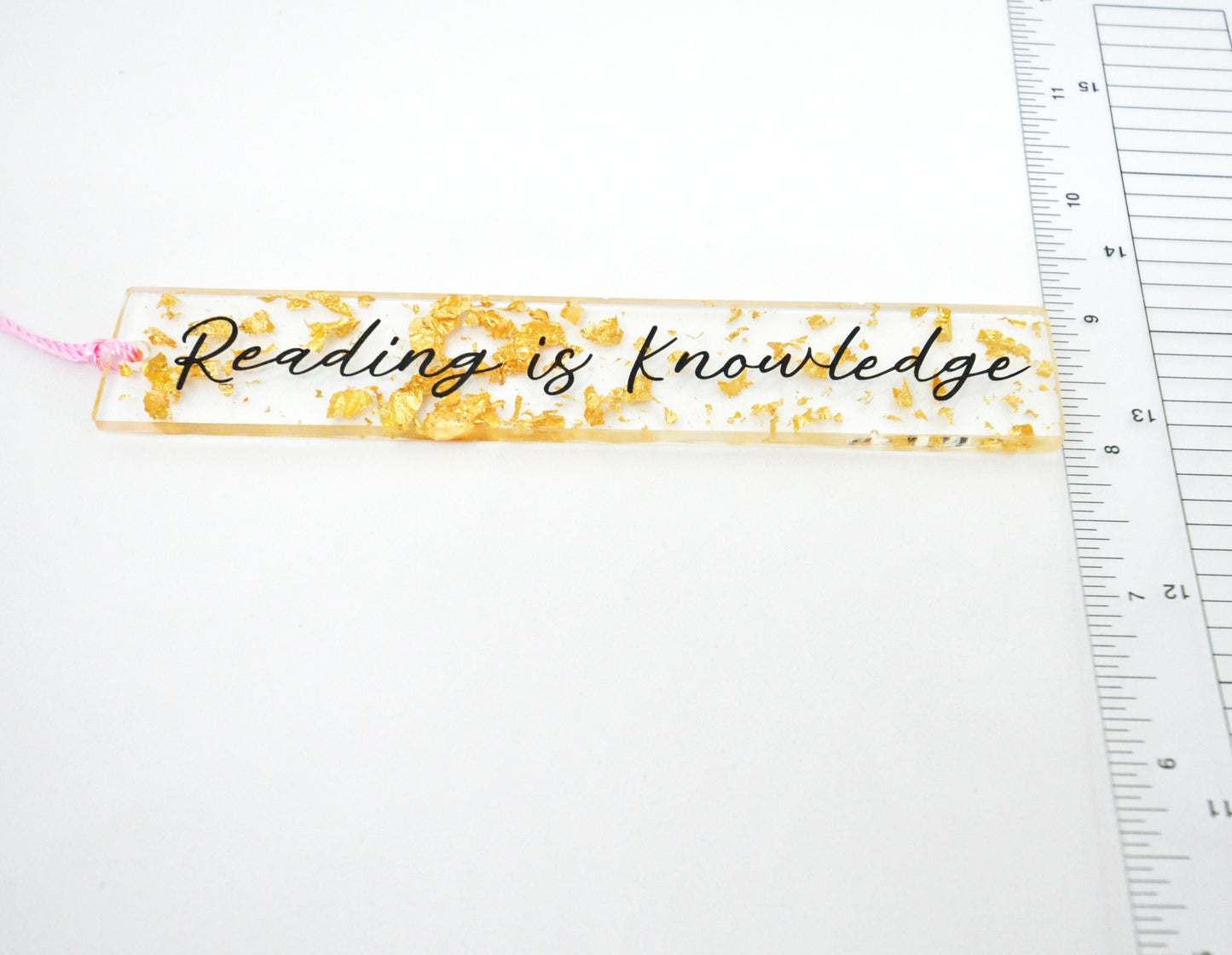Reading is Knowledge Inspirational Bookmark