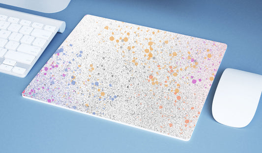 Colorful Splatter Mouse Pad