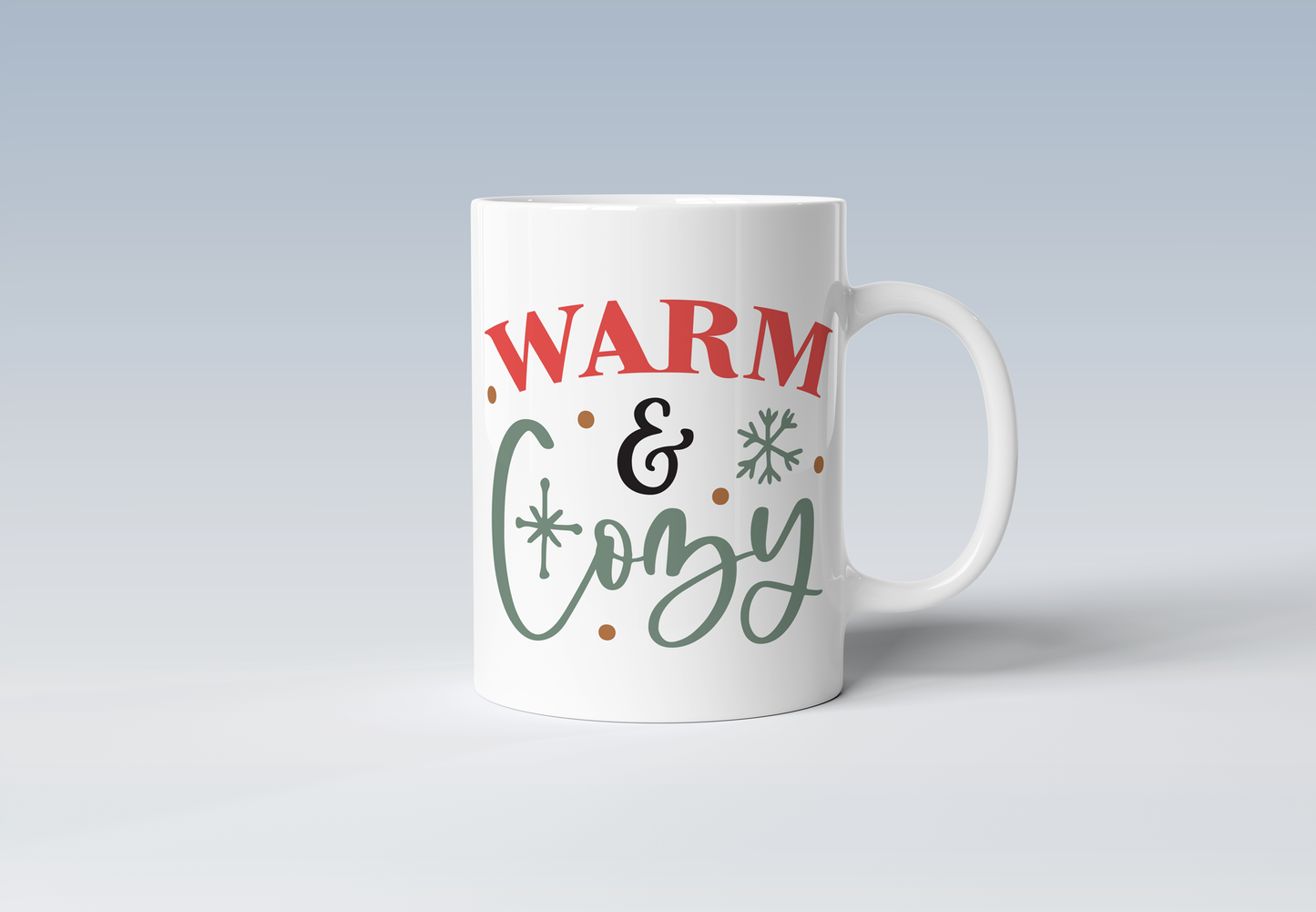 Warm & Cozy Holiday Coffee Mug