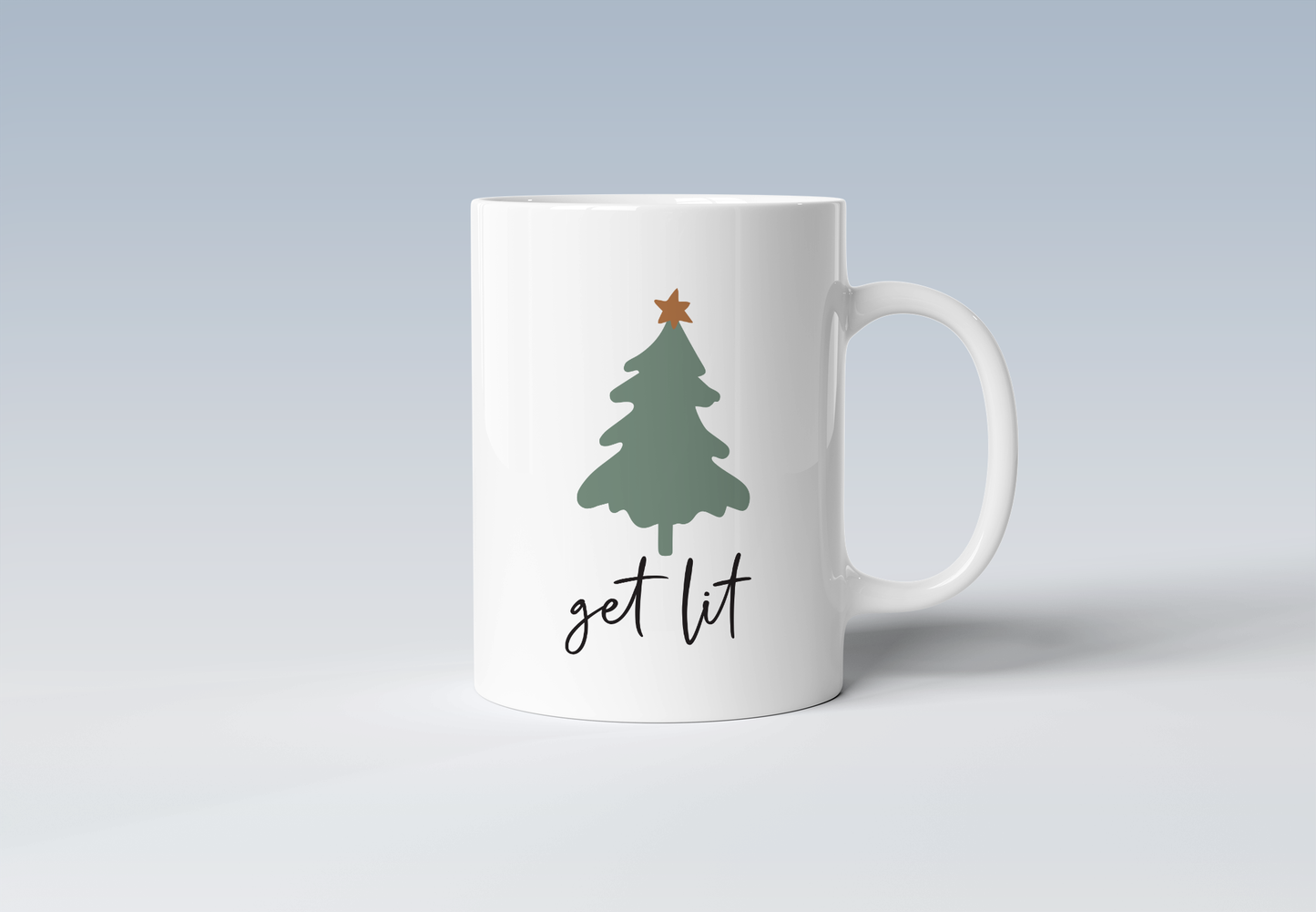 Get Lit Holiday Coffee Mug
