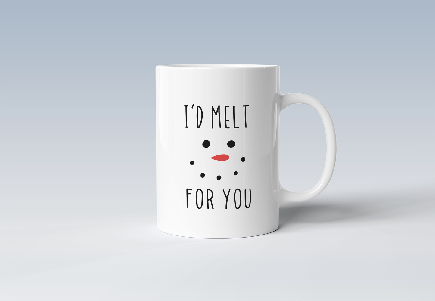 I'd Melt For You Snowman Holiday Coffee Mug