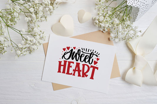 Sweet Heart Valentine's Day Card