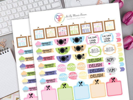 Meal Planner Stickers